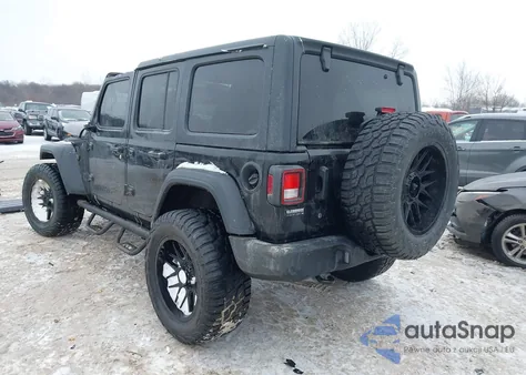 2021 Jeep Wrangler Unlimited Willys Sport 4X4 from USA, damaged, VIN 1C4HJXDN3MW773935